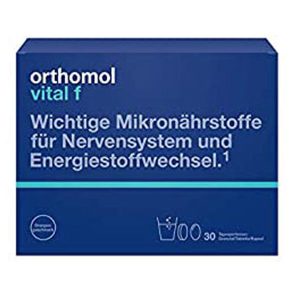 Orthomol Vital F (Powder + Tablets + Capsules)