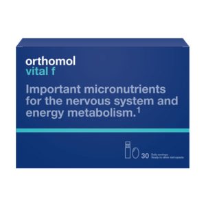 Orthomol Vital F (Ready-to-drink vial + capsules)